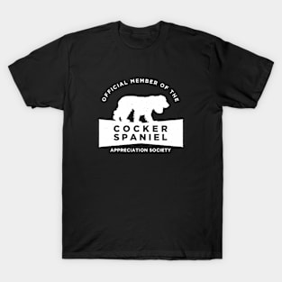 Cocker Spaniel Appreciation Society T-Shirt